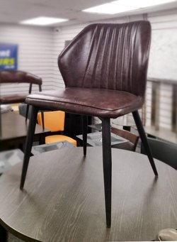 Leather Cafe Chairs for sale
