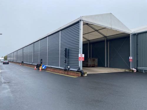 10m x 20m Roder Aluminium Warehouse 10m x 20m Roder Aluminium Warehouse