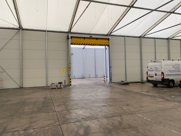 Aluminium Warehouse Marquee