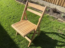 Secondhand Wooden Folding Chairs For Sale