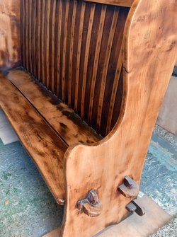 Oak Church Pew For Sale
