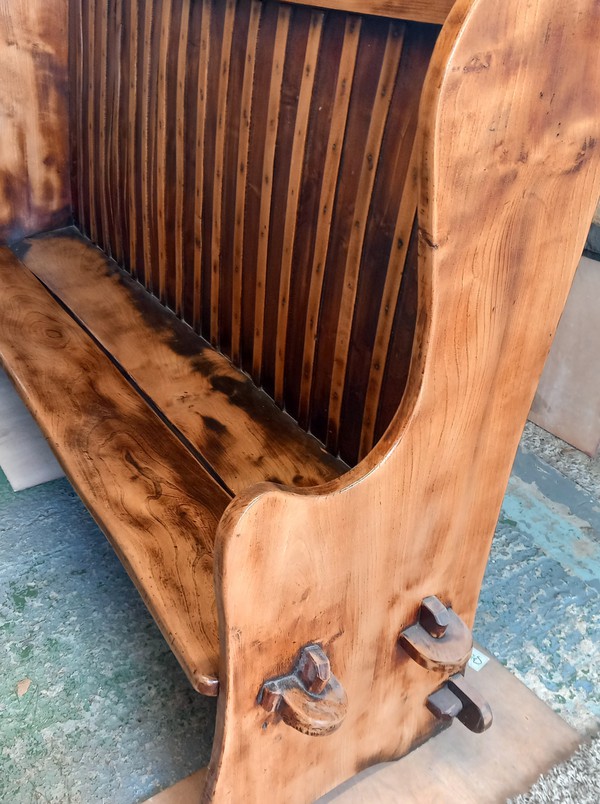Oak Church Pew For Sale