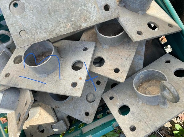 Capri Marquee Base Plates