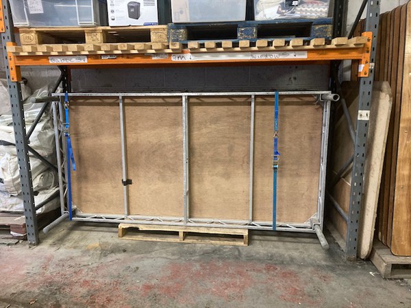 Stage decks with 1ft and 2ft legs