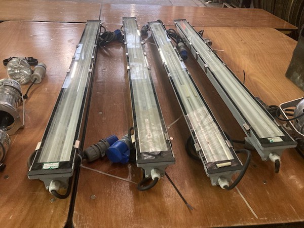 Lighting for catering marquees