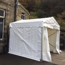 3m x 3m Roder framed marquee for sale