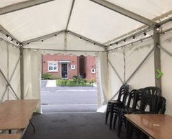 4m Roder Party frame marquee for sale