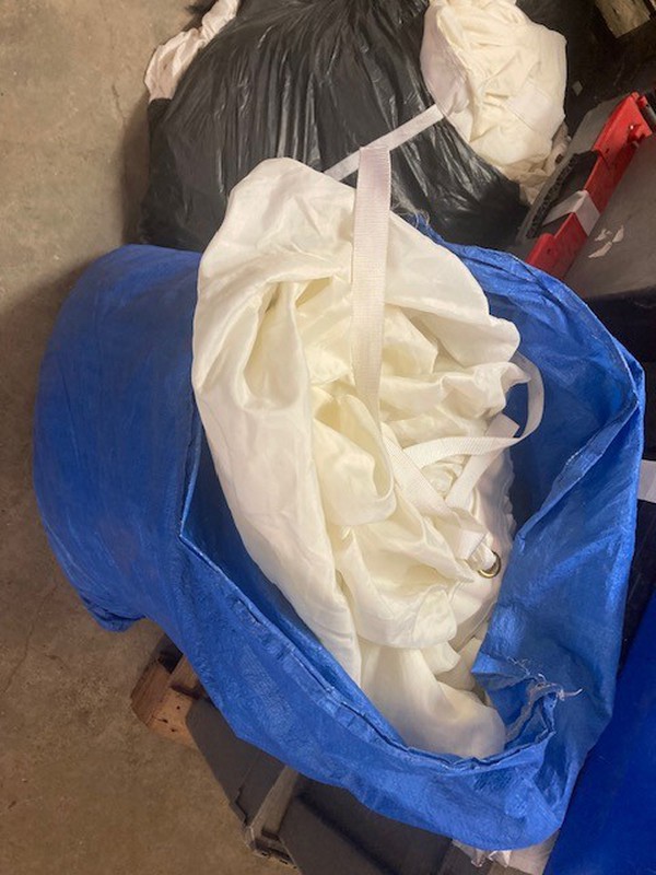 Ivory pleated lining  For sale Yorkshire