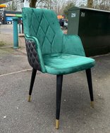 Green Padded Chairs