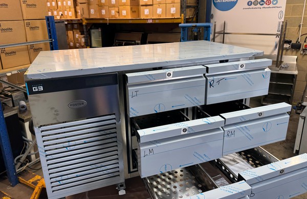 6 Drawer Prep Fridge For Sale