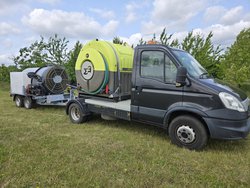 Mini Artic vac tank truck for sale