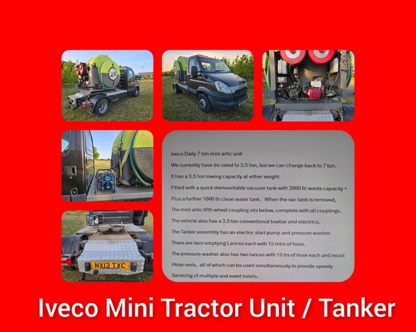 Mini Artic 7.5T Iveco Daily