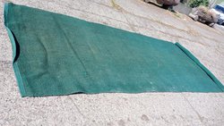 Dark green coconut matting