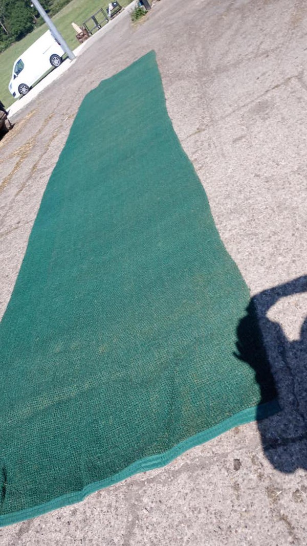 Dark green coconut matting for sale