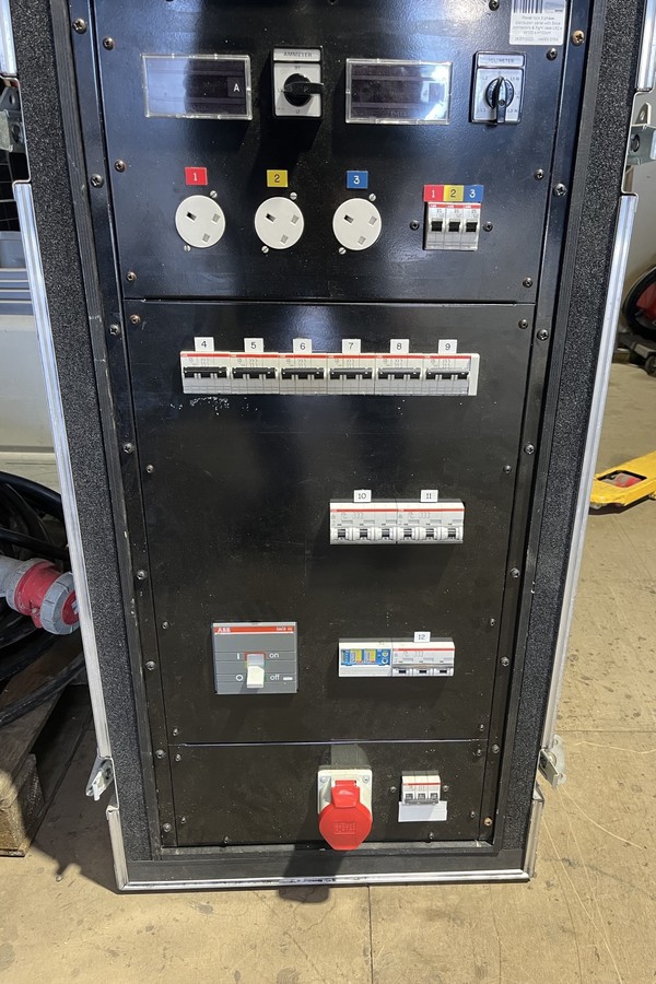 Secondhand 400amp Powerlock Board with C Form Outlets For Sale
