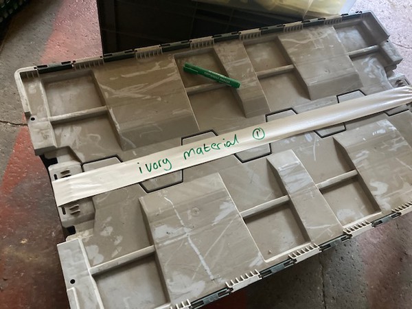 Ivory Material Box of