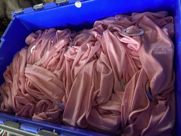 Pink cloth