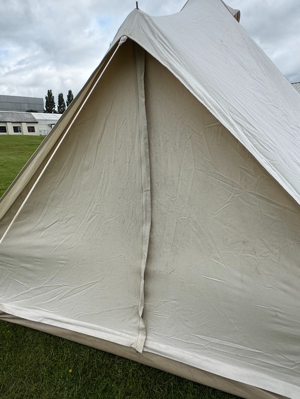3x Bell Tents With Matting For Sale