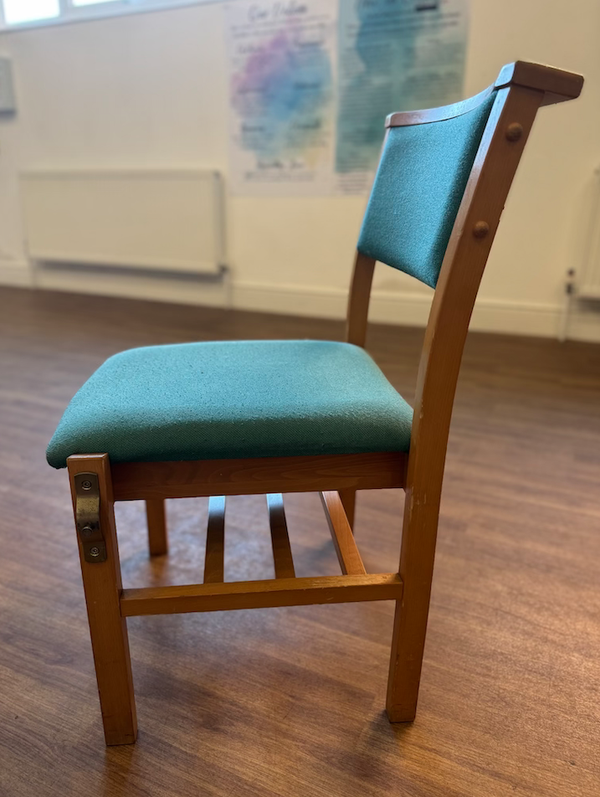 Green Church Chairs