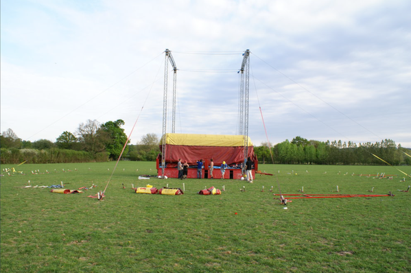 Italian circus big top