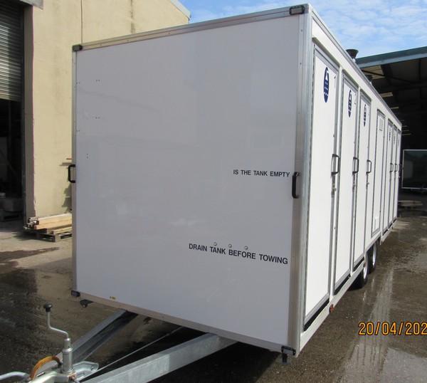 New 6 Bay Shower Trailer