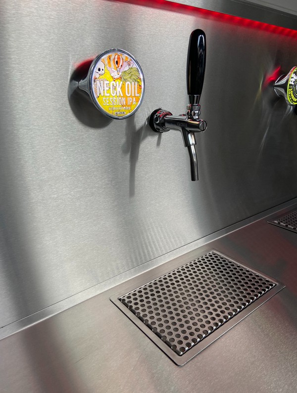 Mobile Bar With LED Frame
