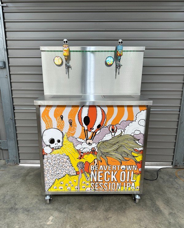 Secondhand Mobile Bar Tap Wall