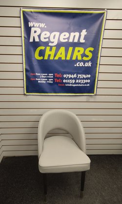 New Cream Leather Chairs For Sale