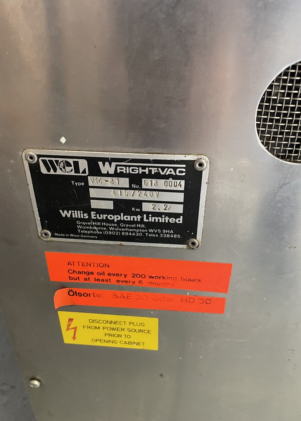 Secondhand Vacuum Pack Machine For Sale