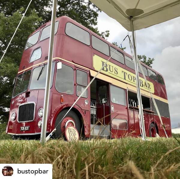 Bus Top bar - festival bar business for sale