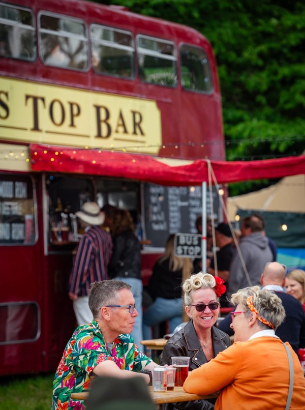 Festival bar business for sale
