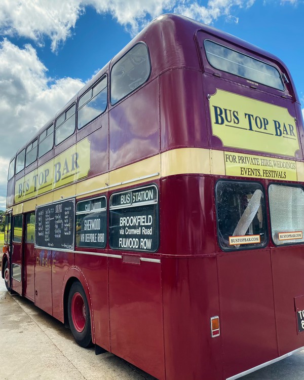 Red bar bus for sale