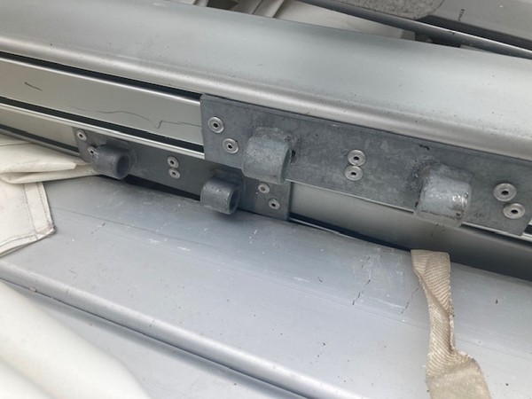 Used marquee aluminium