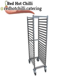 0.385m Stainless Steel Gastronorm Racking Trolley  (Ref: 1963)