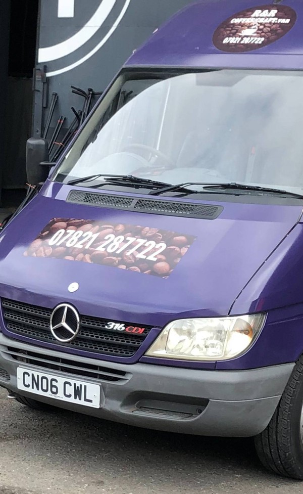 Secondhand catering van for sale