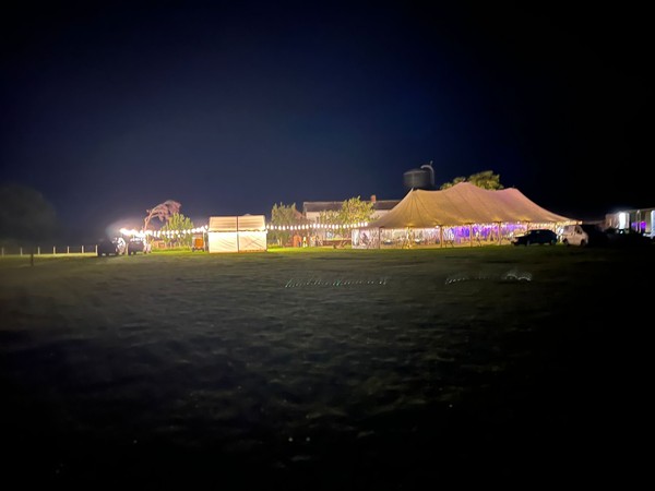 Large Sailcloth Marquee For Sale