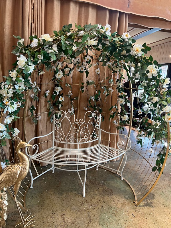 Secondhand Giant Birdcage Photo Back Drop For Sale