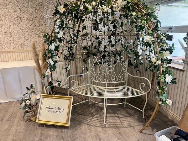Secondhand Giant Birdcage Photo Back Drop For Sale