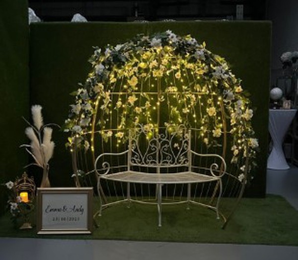 Secondhand Giant Birdcage Photo Back Drop For Sale