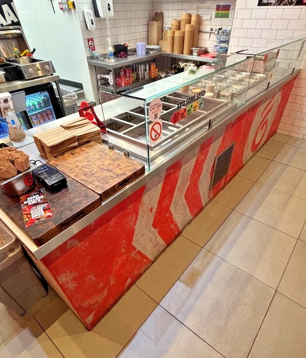 Heated And Chilled Serve Over Counter