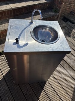 Parry heated mobile sink
