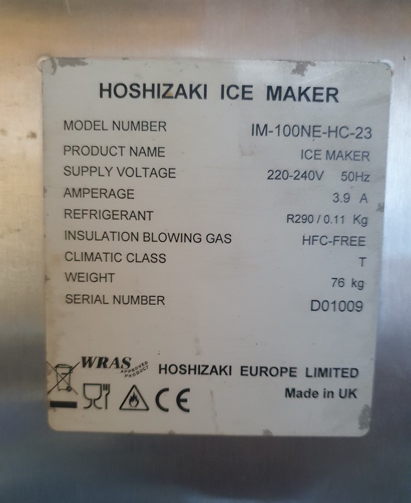 Hoshizaki IM-100NE-HC-23 Ice Maker