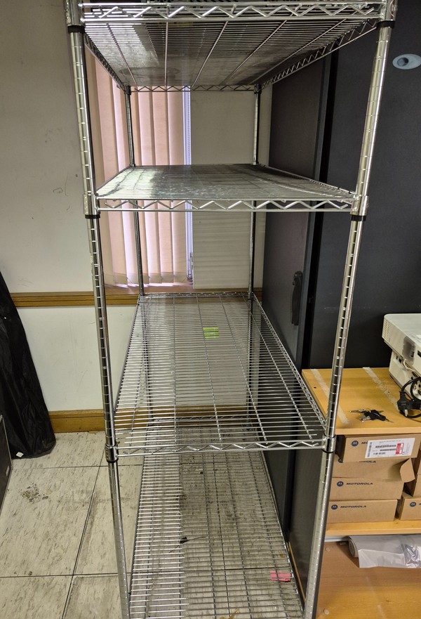 Secondhand Steel Shelves