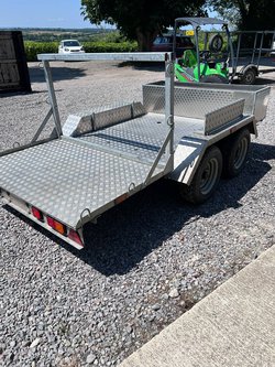 Plastic toilet transport trailer for sale