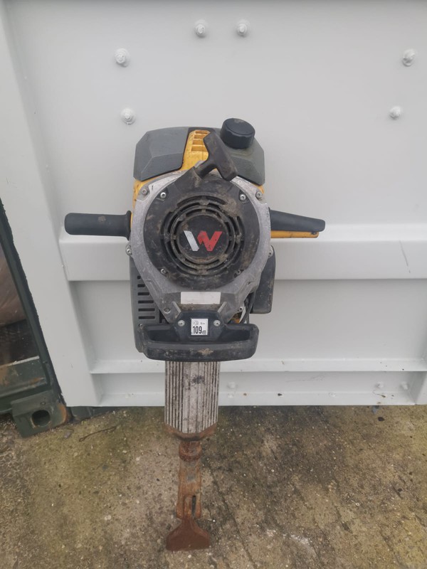 Used Wacker petrol peg driver for sale