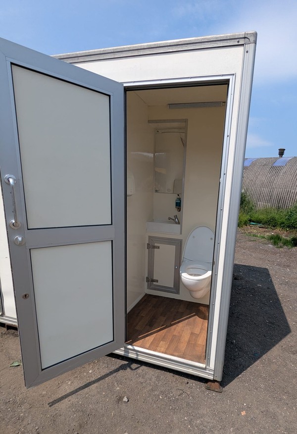 2x Portable Toilet Cabin For Sale