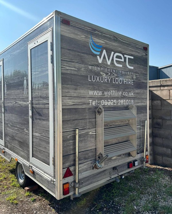Used 1+1 Toilet Trailer
