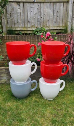 Giant Tea Cup Stools For Sale
