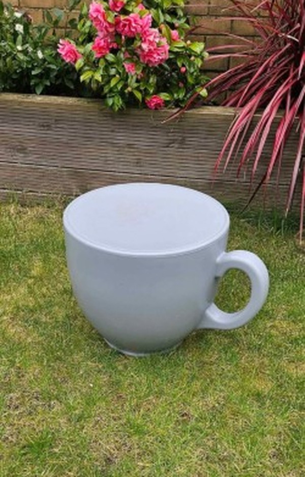 Used Giant Tea Cup Stools