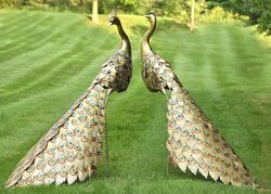 Large Gold Peacock Decorations For Sale